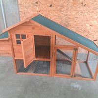 casetta, gabbia per conigli 