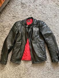 Giacca da biker  in vera pelle SEGURA 