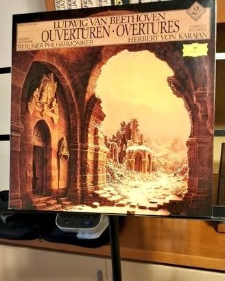 2 LP L. V. Beethoven - Ouvertures/Karajan