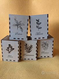 Portaposate in compensato