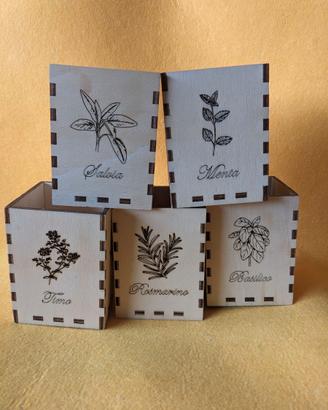 Portaposate in compensato