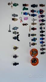 lotto lego minifigure marvel,ninjago e varie