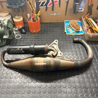 Marmitta polini scooter team 4 minarelli verticale