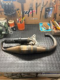 Marmitta polini scooter team 4 minarelli verticale