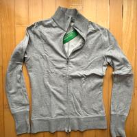 Felpa originale Benetton taglia  M donna zip lunga