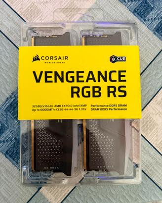 Ram ddr5 32bg corsair vengenace rgb