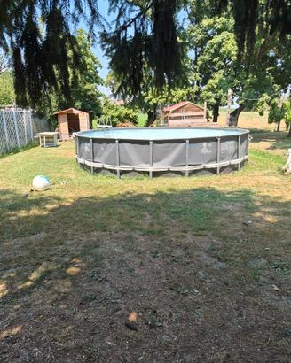 Piscina intex ultra frame diametro 6 metri