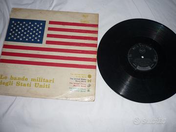 LP 33 GIRI LE BANDE MILITARI DEGLI STATI UNITI