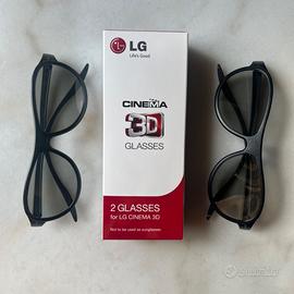 2 Occhiali LG CINEMA 3D - NUOVI!!!