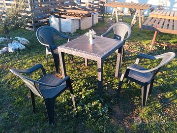 Set da giardino