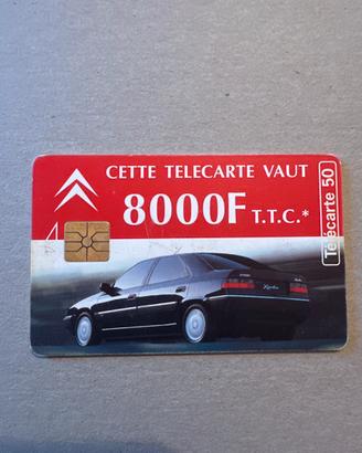 Scheda telefonica da collezione