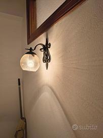 5 plafoniere lampada da muro
