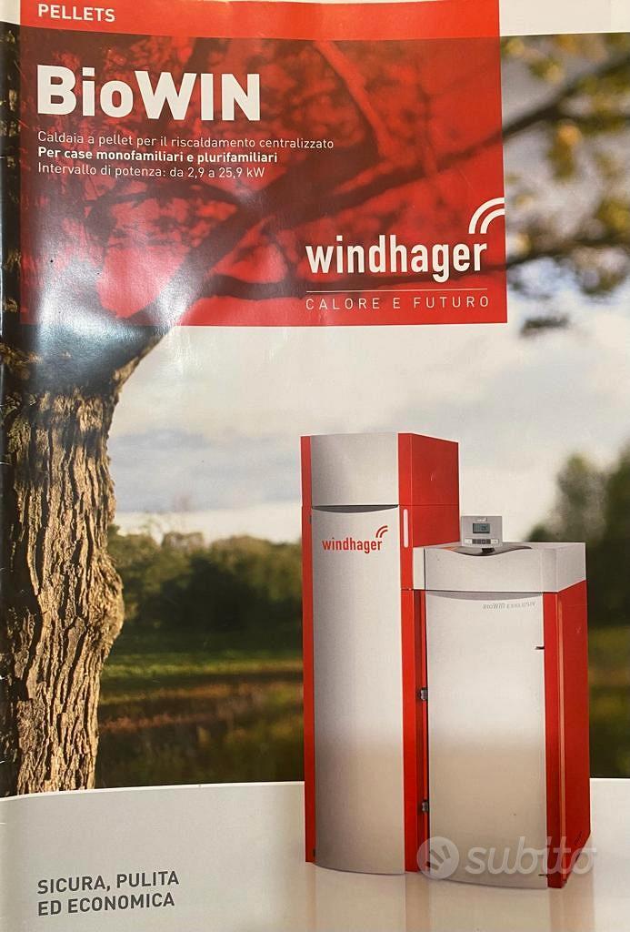 CALDAIA A PELLET WINDHAGER BIOWIN (kW 25) Elettrodomestici In vendita