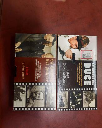40 videocassette la guerra del Duce e la guerra de