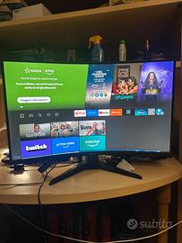 Monitor MSI MAG 325CQF 32" Curvo + Casse Trust