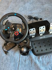 logitech g 29 con pedaliera e cambio manuale