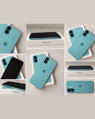 Iphone 16-512 gb-colore verde acqua Teal