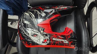 Casco Moto Cross Enduro Scorpion Exo VX-15 Air M