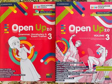 libri scuola media inglese "open up 3"