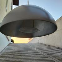 Lampadario foglia d argento