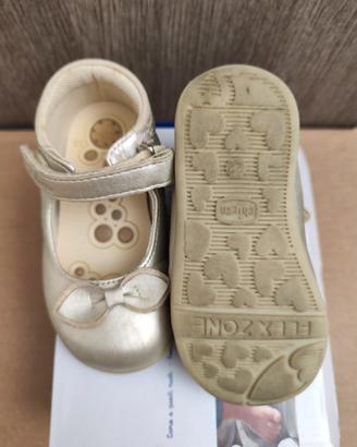 ballerine chicco color oro