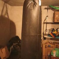 sacco da kick boxe e guantoni 10 oz