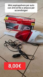 MINI ASPIRAPOLVERE AUTO