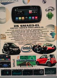 Radio Smart ForTwo Hardstone HS-SMA03-EL