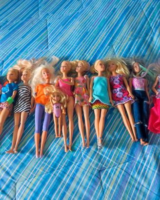 lotto 14 pezzi Barbie 