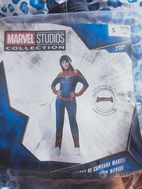 vestito di carnevale capitan Marvel 