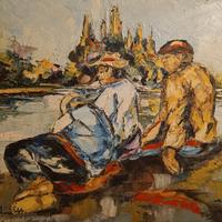 Quadro olio su tela