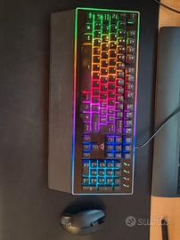 Tastiera e Mouse Gaming RGB Trust GXT 860, GXT 115