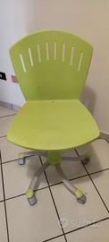 Sedia girevole  per scrivania cameretta bambini