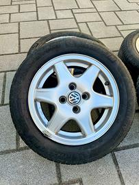 Set 4 Cerchi in Lega Originali Volkswagen 14"