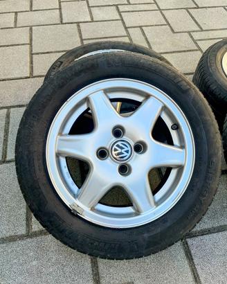 Set 4 Cerchi in Lega Originali Volkswagen 14"