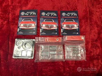Fascicoli 3-4-5 Alfa Romeo Giulia GTA DeAgostini