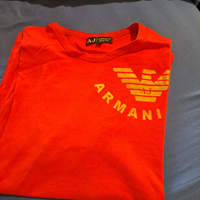 Armani jeans nuova t -shirt originale XL