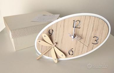 Nego' Orologio Da Tavolo Analogico Legno/Metallo