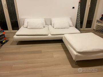 Divano ikea soderhamn + poggiapiedi