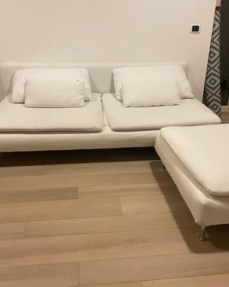 Divano ikea soderhamn + poggiapiedi