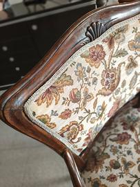 Coppia di Poltroncine Stile Luigi XV – Legno