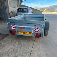 Carrello rimorchio auto ellebi