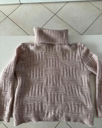 Maglione a collo alto