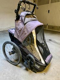 Rimorchio bici per bambini