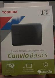 Hard disk esterno TOSHIBA CANVIO 1TB 1 TB