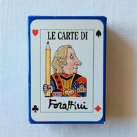 Le carte di Forattini, carte da poker Modiano