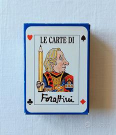 Le carte di Forattini, carte da poker Modiano