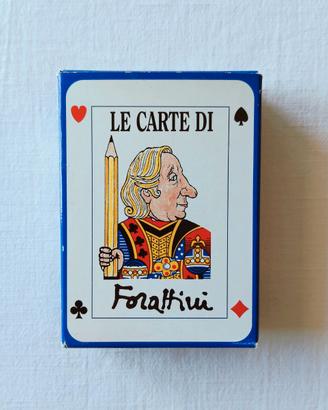 Le carte di Forattini, carte da poker Modiano