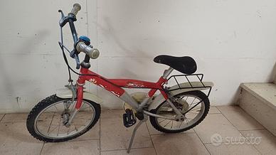 Bicicletta Bimbo 3-5 Anni 12 Pollici + campanello