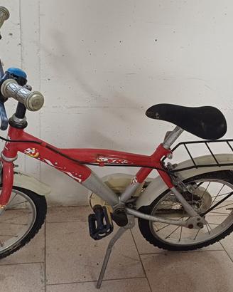 Bicicletta Bimbo 3-5 Anni 12 Pollici + campanello